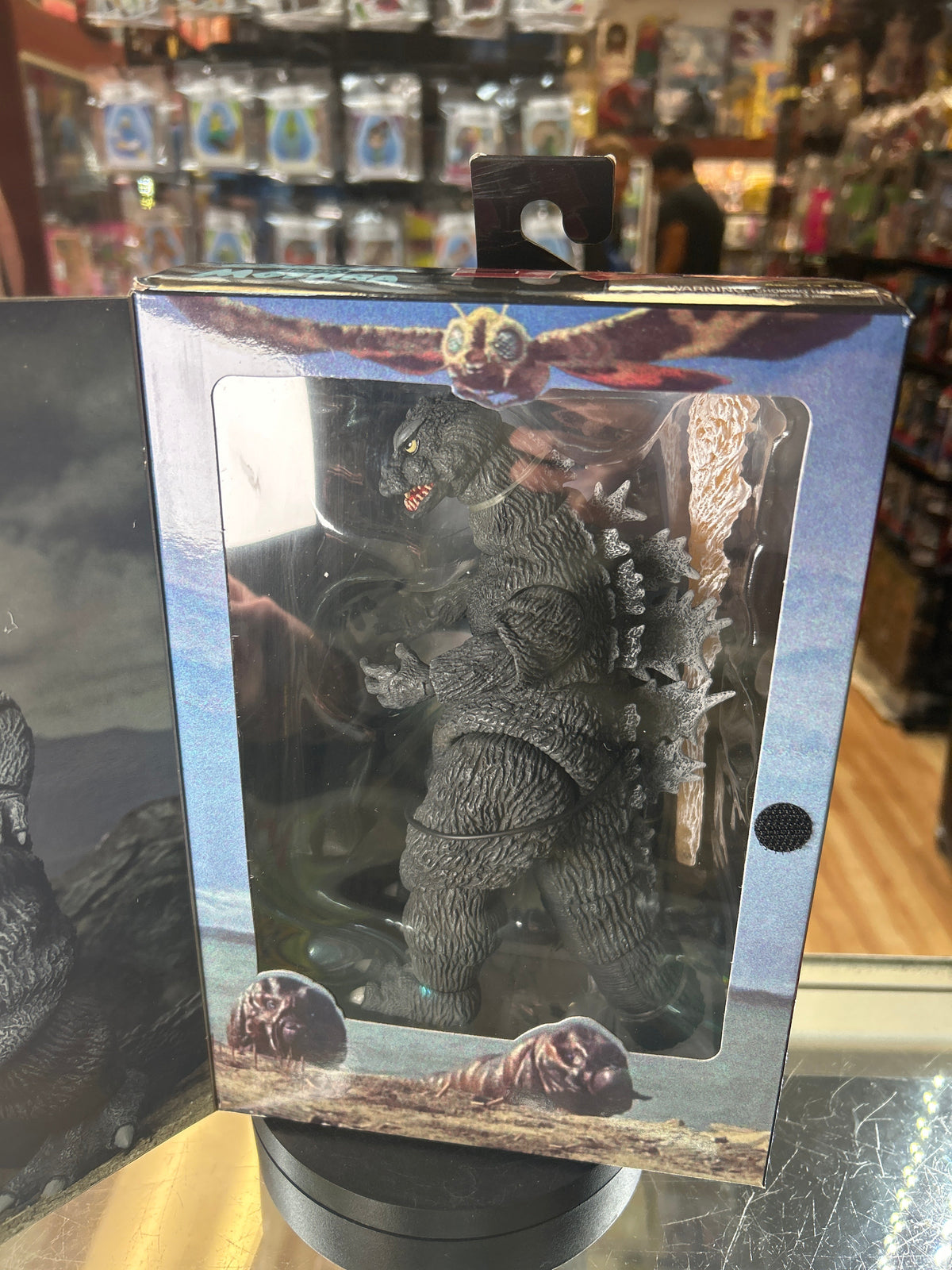 Godzilla Against Mothra Ultimate (Neca, Godzilla) **SEALED** product image 7, provided for visual reference and product