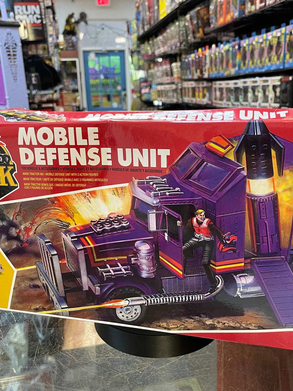 Mobile Defense Unit Vehicle (MASK Retro, Loyal Subjects) SEALED product image 4, provided for visual reference and product