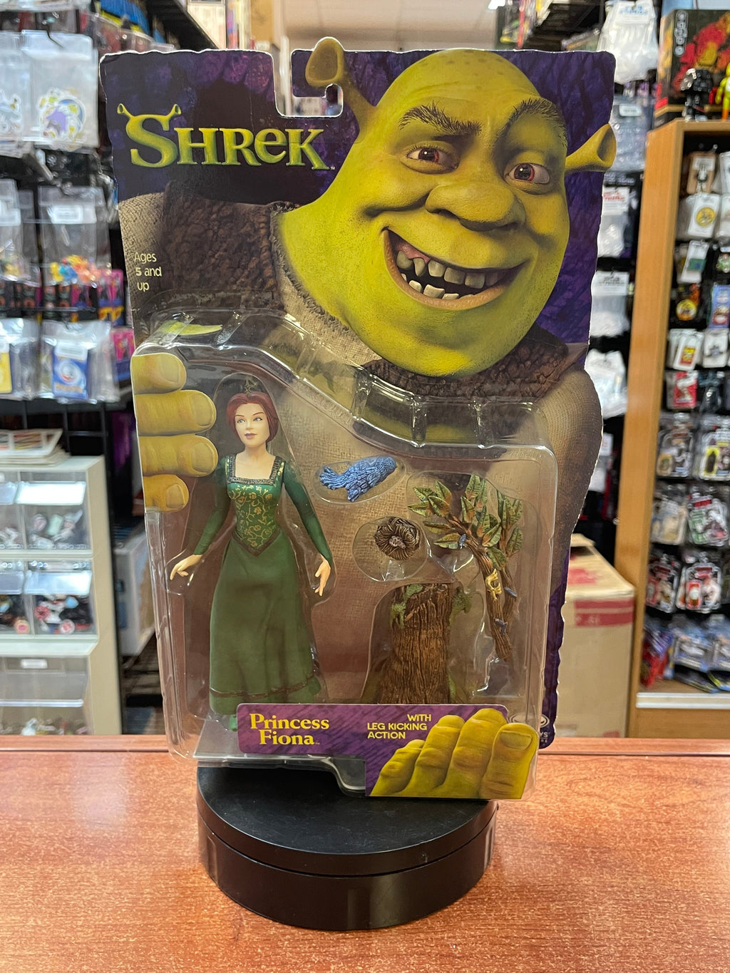 Leg Kicking Fiona 9491 (Vintage Shrek, McFarlane Toys) **SEALED** product image 1, provided for visual reference and product