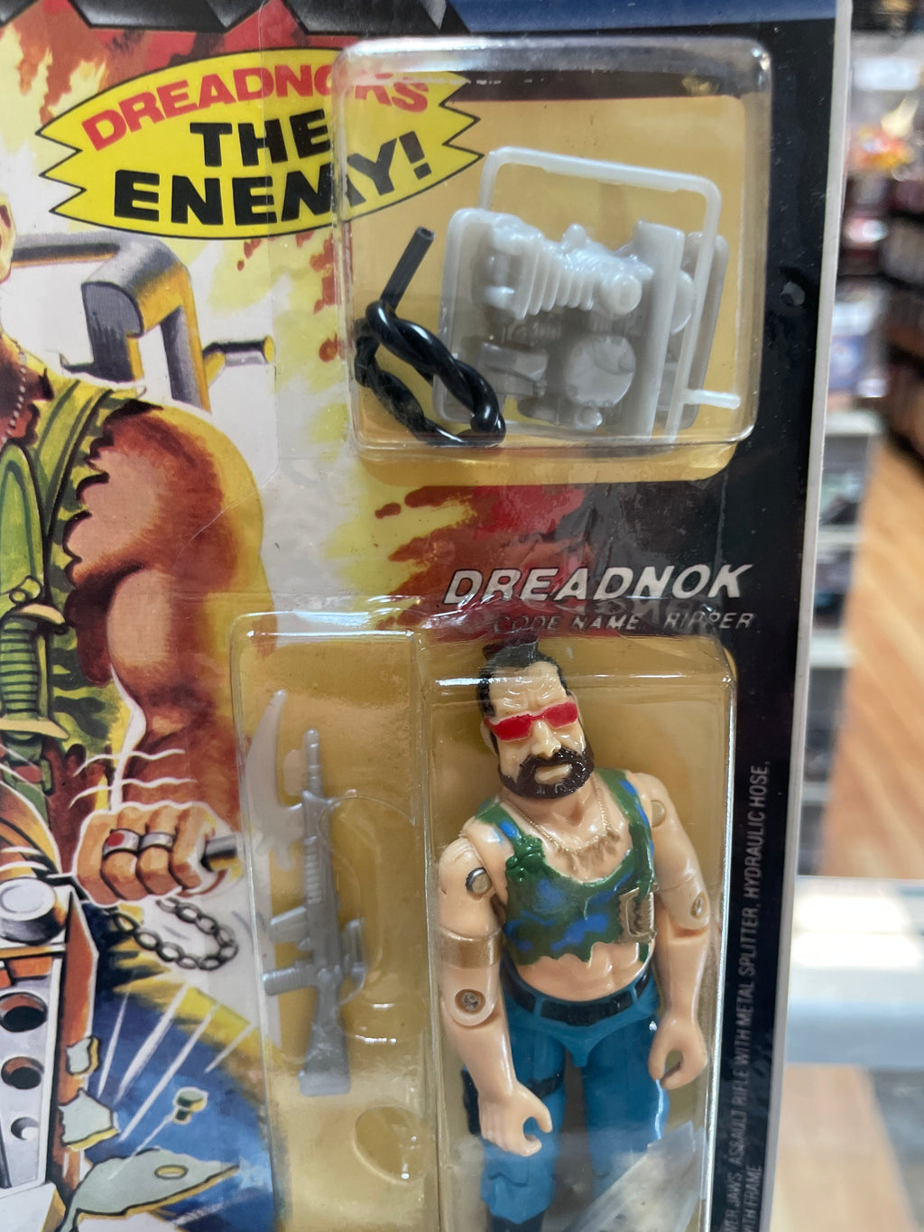 Dreadnok (Vintage GI Joe, FunSkool) Sealed product image 3, provided for visual reference and product detail review