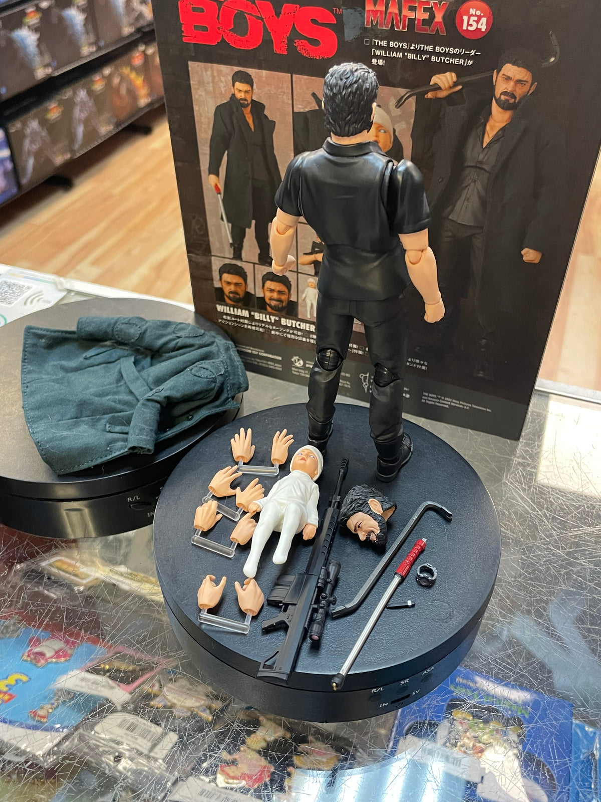Billy Butcher No.154 (The Boys, Medicom Toy Mafex) INCOMPLETE product image 7, provided for visual reference and product
