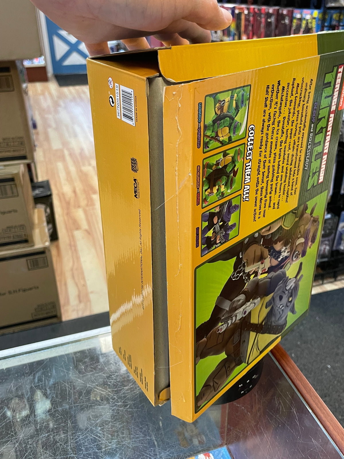 Bebop & Rocksteady (TMNT Ninja Turtles, NECA) **Open New** product image 6, provided for visual reference and product detail