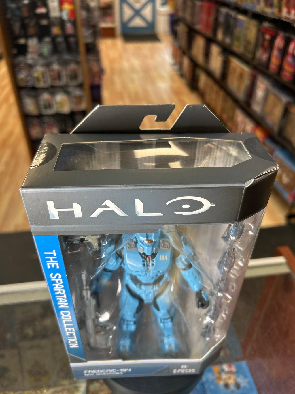 Frederic-104 -Spartan Collection- (Halo, Jazwares) **SEALED** product image 7, provided for visual reference and product