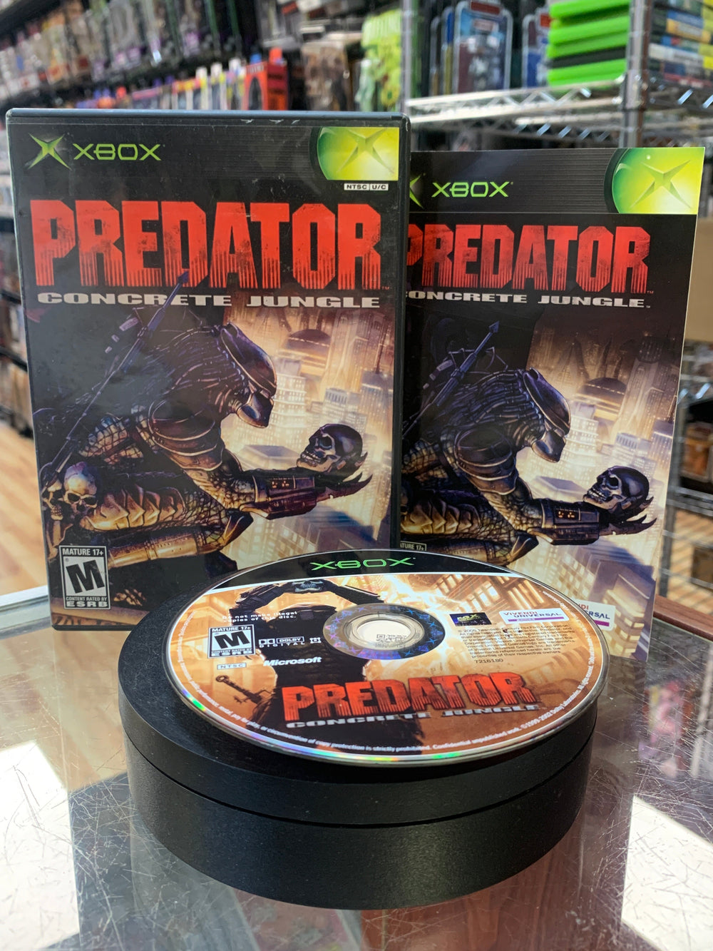Predator Concrete Jungle (Xbox, FOX, Video Game) **TESTED**