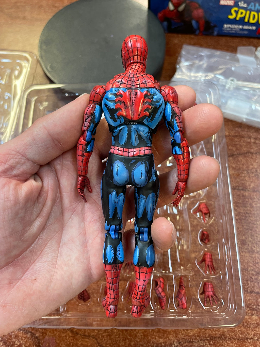 Spider-Man Comic Paint Ver. No. 108 (Marvel Spider-Man, Medicom Mafex) COMPLETE product image 4, provided for visual