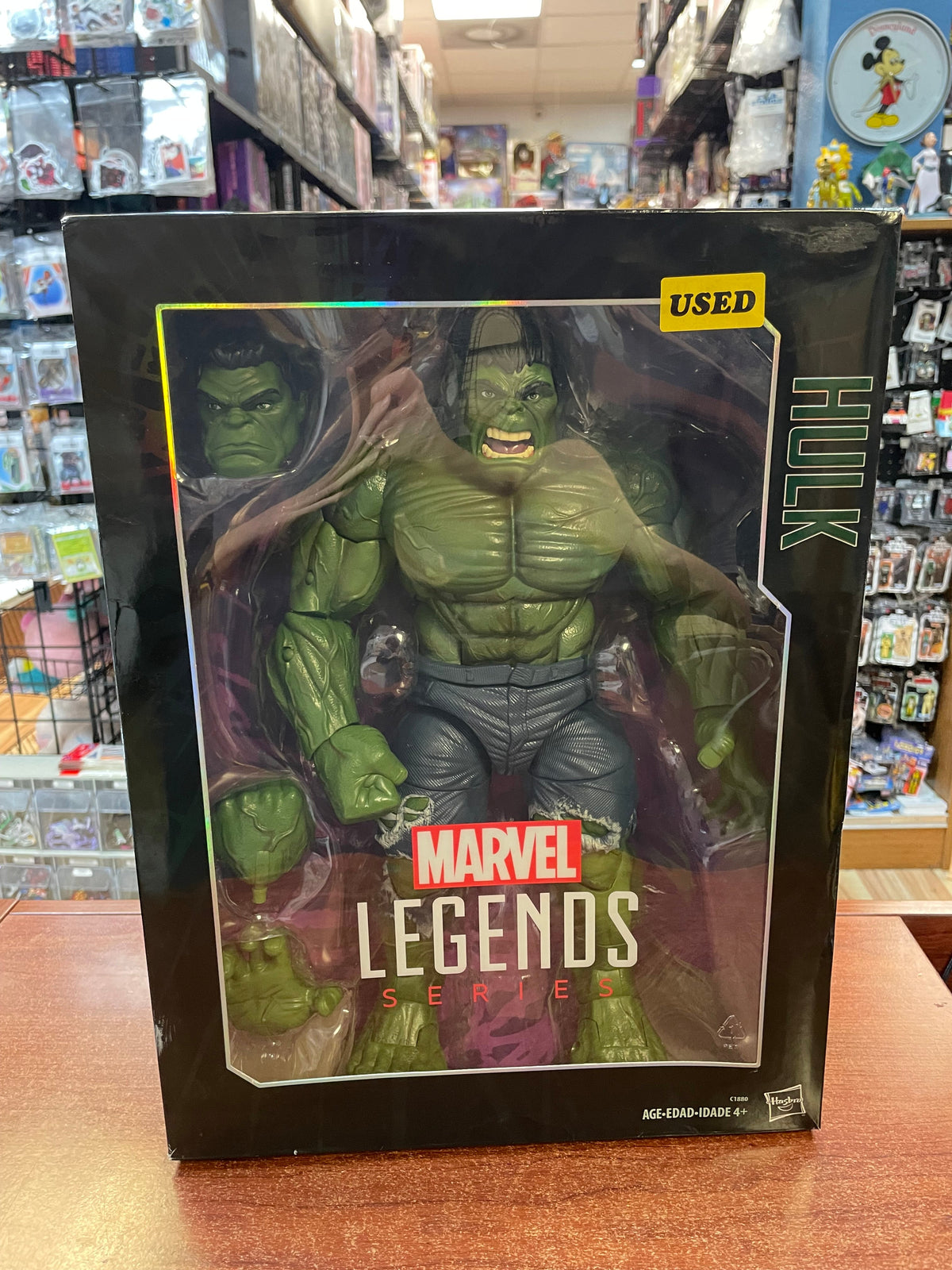 Incredible Hulk -Deluxe- (Marvel Legends, Hasbro) **COMPLETE** product image 7, provided for visual reference and product