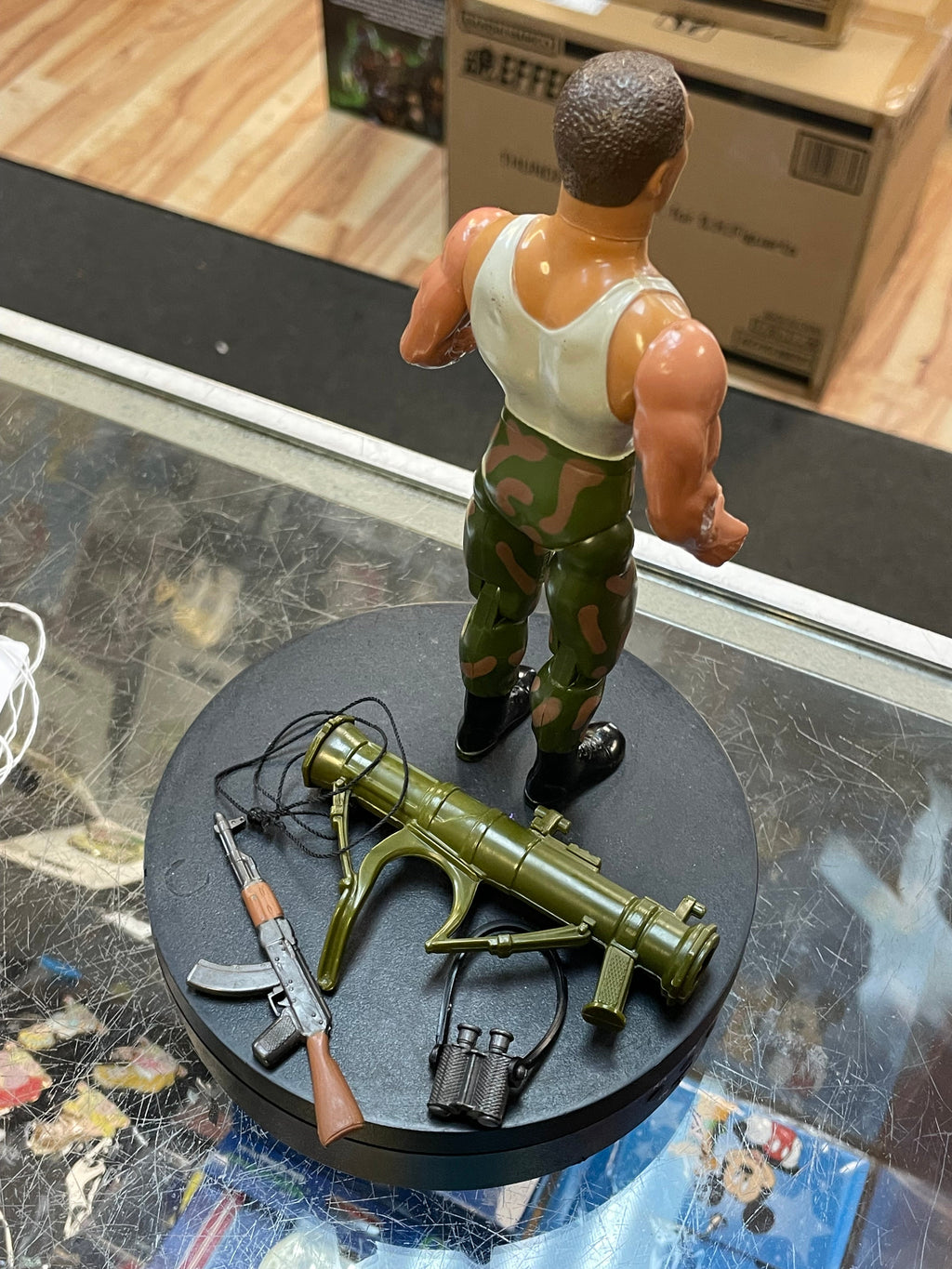 Sergeant Havoc with Accessories (Vintage Rambo, Coleco) product image 5, provided for visual reference and product detail