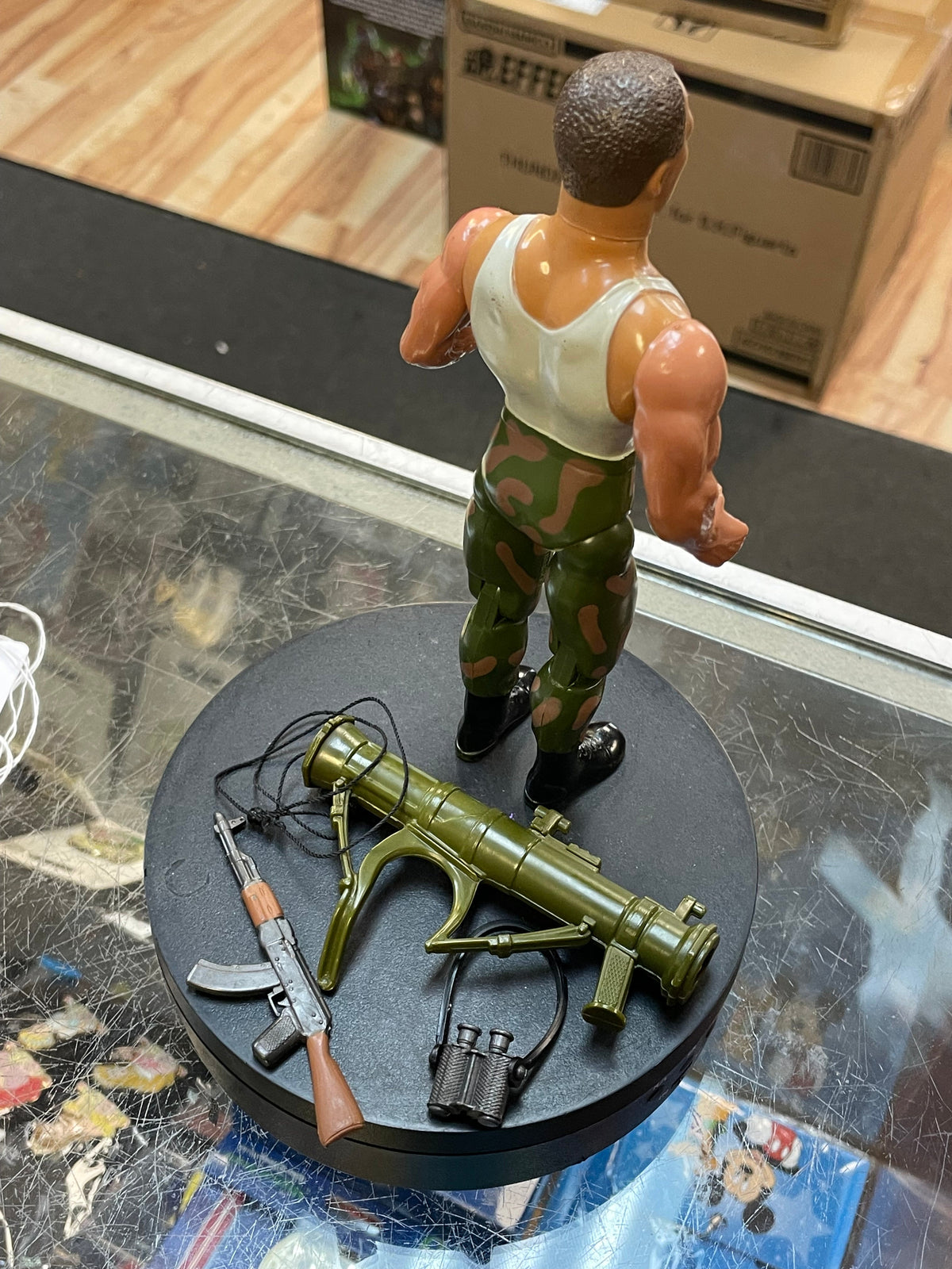 Sergeant Havoc with Accessories (Vintage Rambo, Coleco) product image 5, provided for visual reference and product detail
