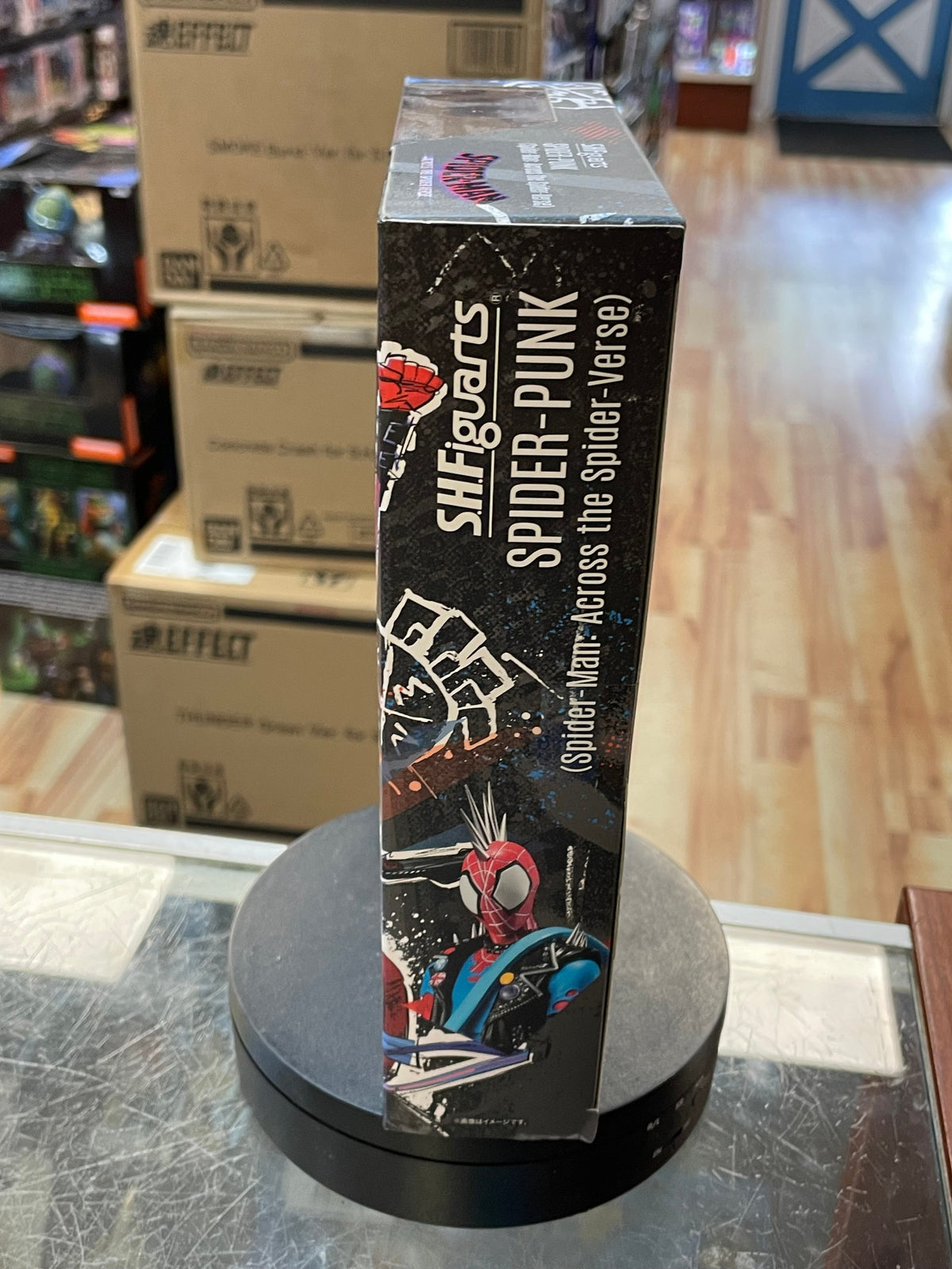 Spider-Punk Across the Spiderverse (Marvel, Bandai SH Figuarts) *SEALED* product image 5, provided for visual reference and