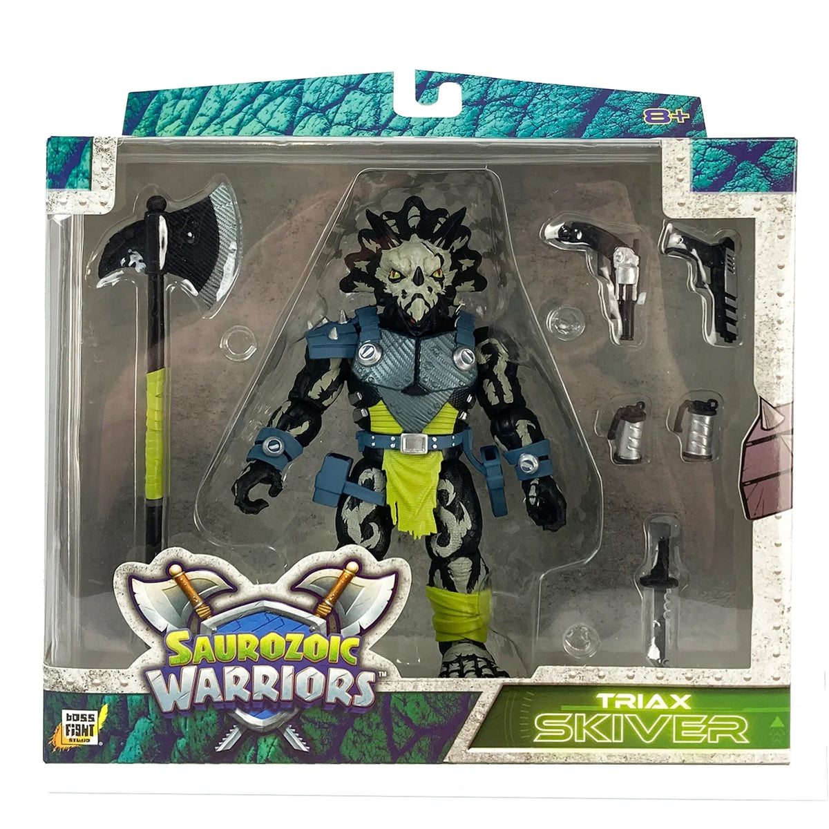 Triax Skiver (Boss Fight Studio, Saurozoic Warriors) product image 1, provided for visual reference and product detail review