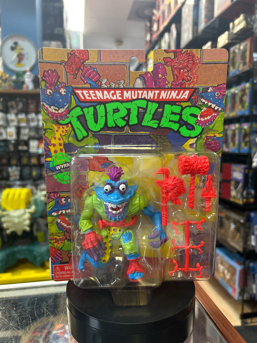 Wyrm -Reissue- (TMNT Ninja Turtles, Playmates) **SEALED** product image 1, provided for visual reference and product detail