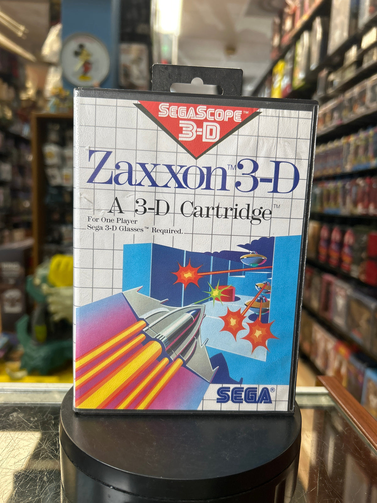 Zaxxon 3D 0844 (SEGA Master System SMS, Video Games) **COMPLETE** product image 5, provided for visual reference and product