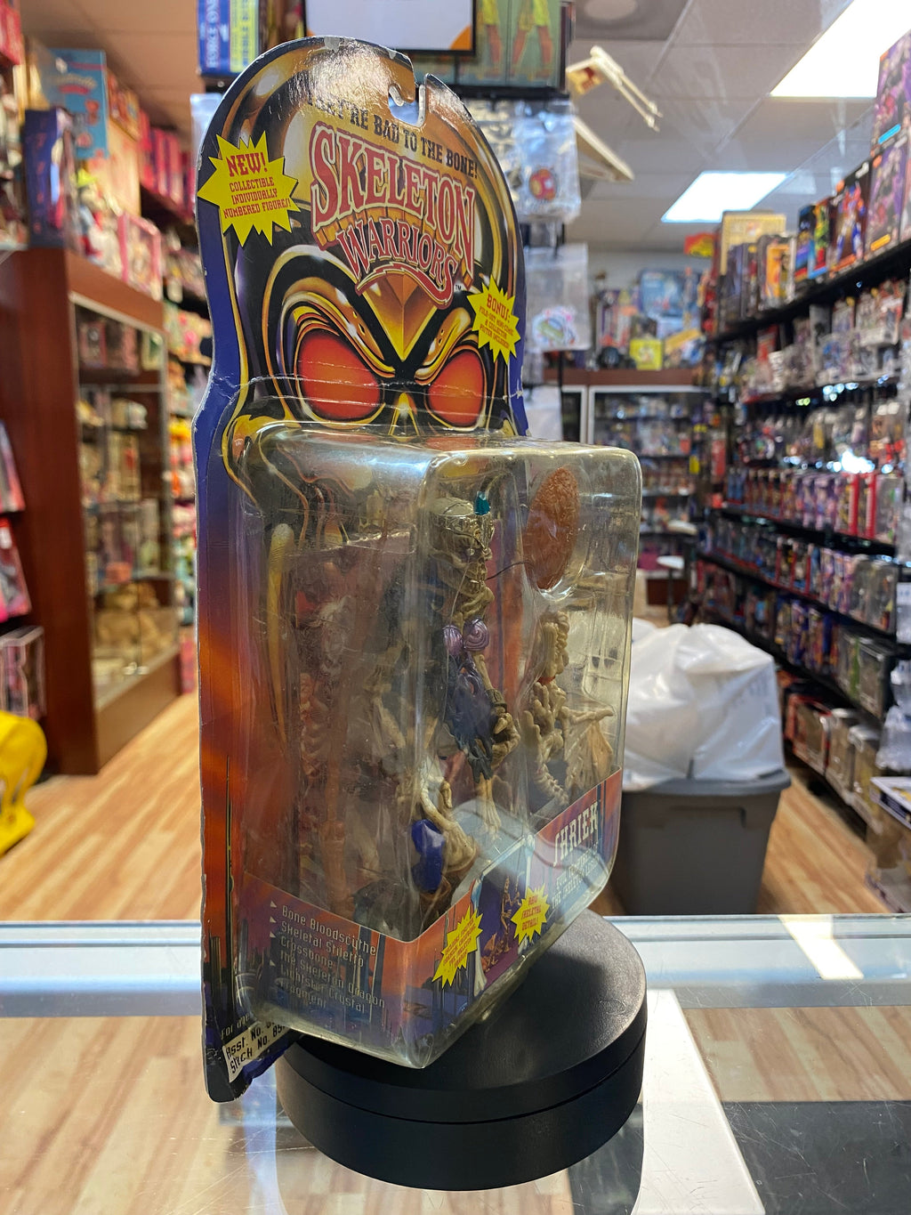 Evil Temptress Shriek (Vintage Skeleton Warriors, Playmates) SEALED product image 2, provided for visual reference and