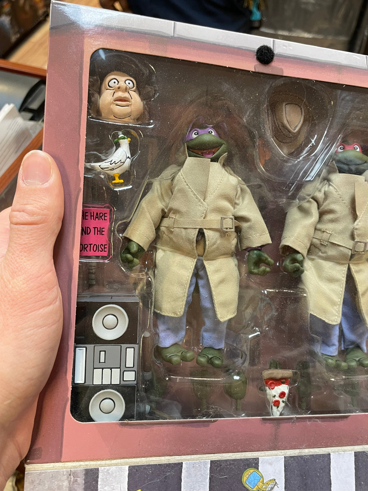 Turtles in Disguise (TMNT Ninja Turtles, NECA) **SEALED** product image 13, provided for visual reference and product detail