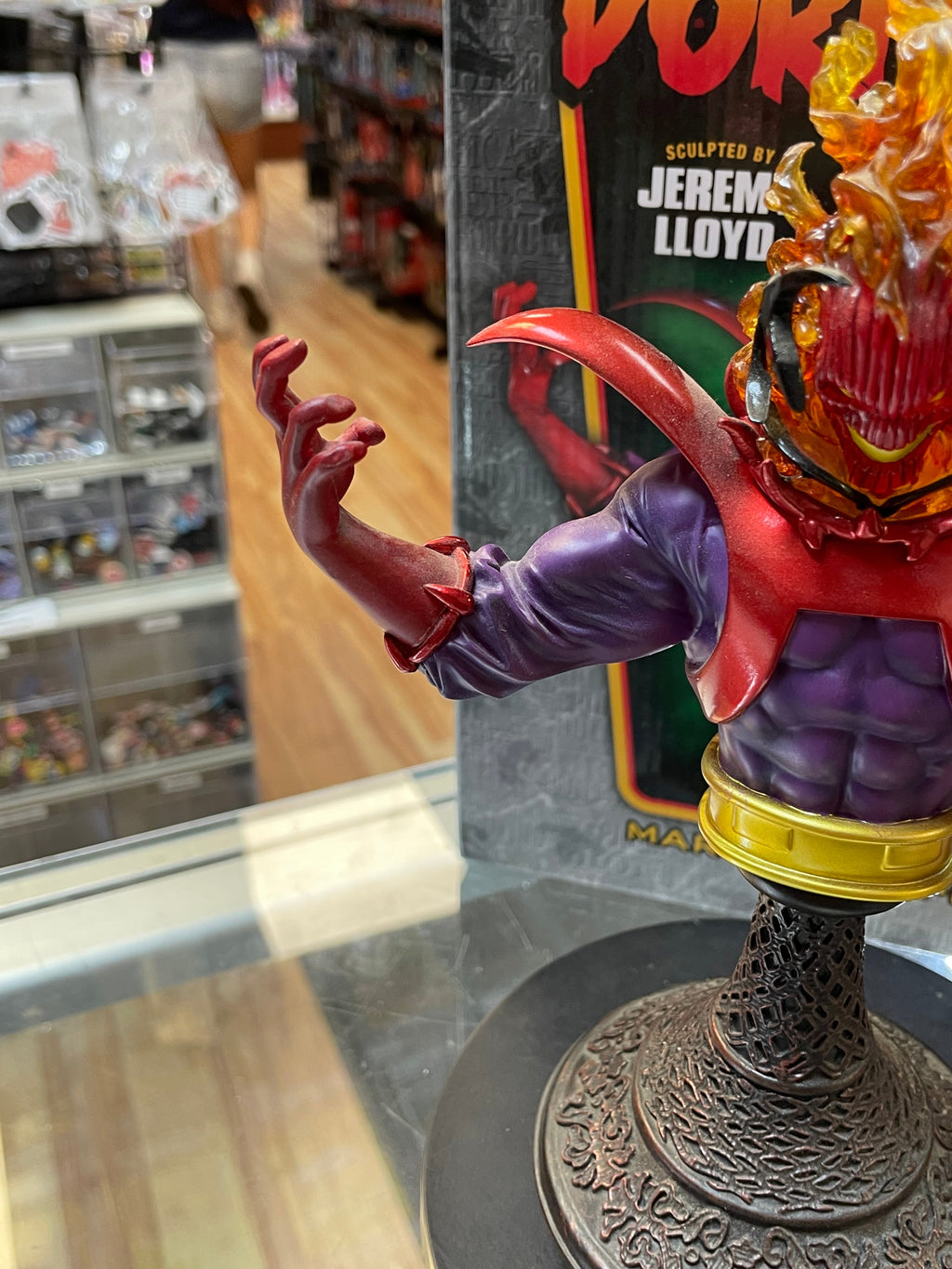 Dormammu Mini Bust (Marvel, Bowen Designs) product image 6, provided for visual reference and product detail review