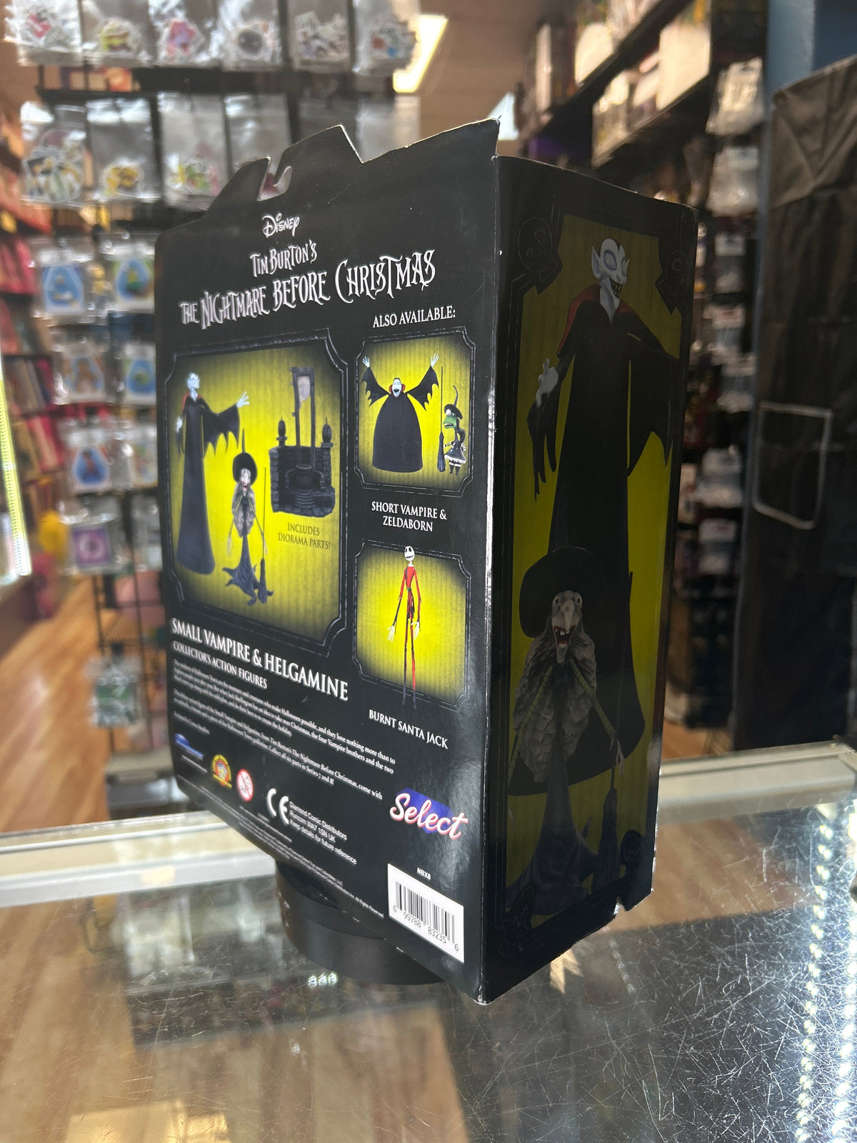 Small Vampire & Helgamine (The nightmare before Christmas, Diamond Select) product image 3, provided for visual reference