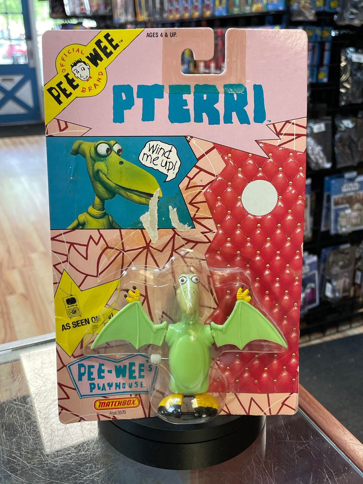 Pterri (Vintage Pee-Wee’s Playhouse, Matchbox) product image 1, provided for visual reference and product detail review