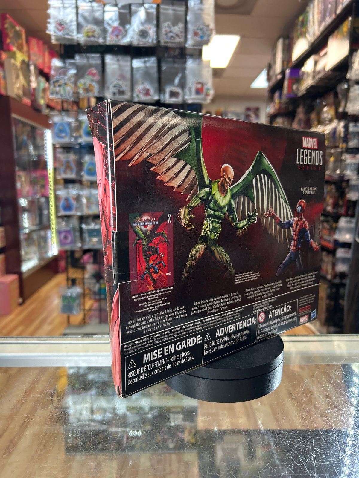 Ultimate Spider-Man & Vulture (Marvel Legends, Hasbro) *SEALED* product image 5, provided for visual reference and product