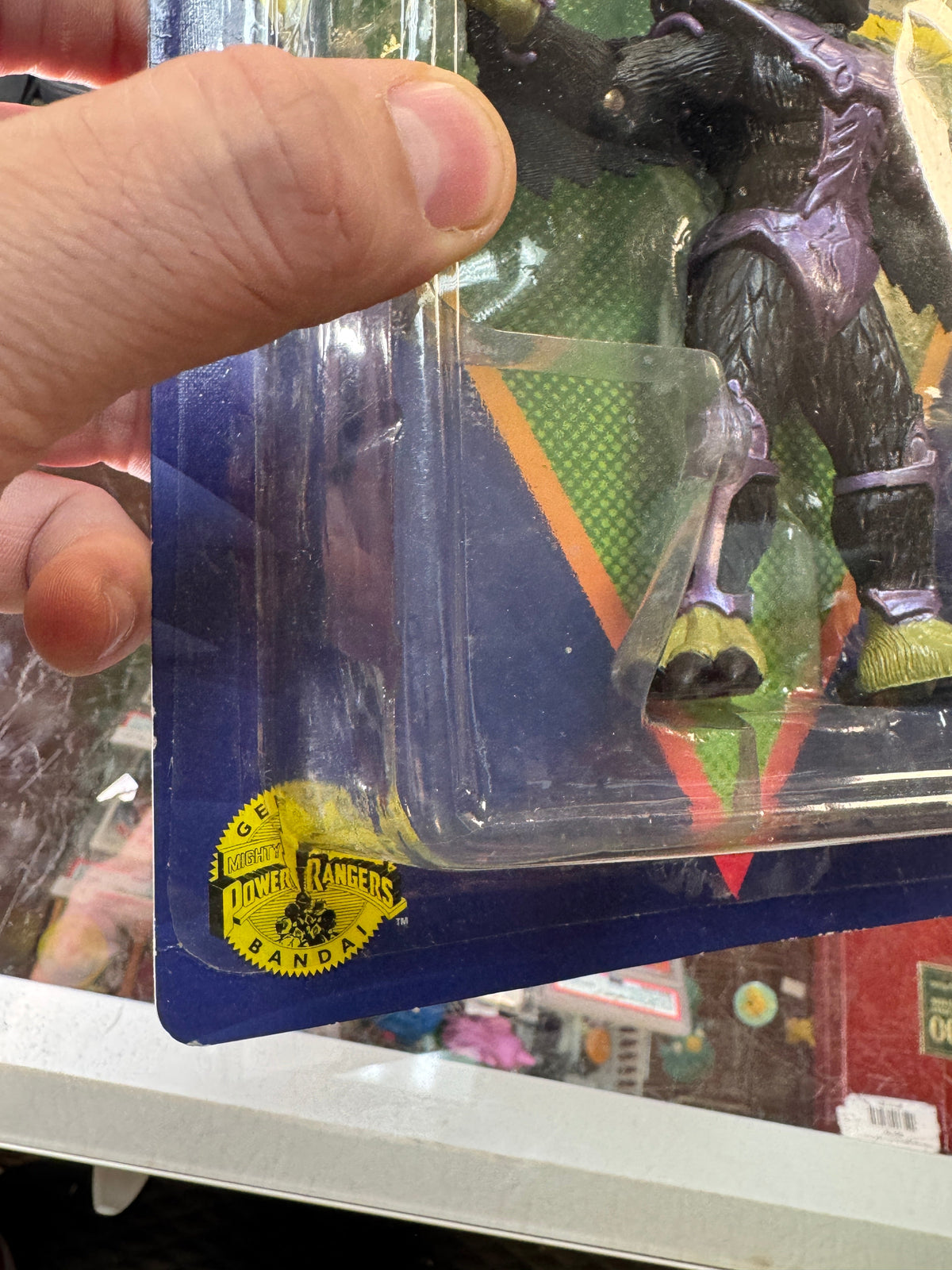 Tengu Warrior Space Alien (Vintage MMPR Power Rangers, Bandai) SEALED product image 14, provided for visual reference and