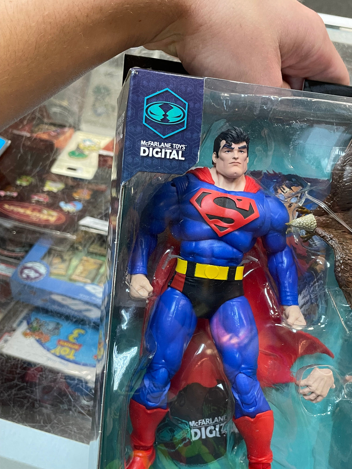 Superman Digital (DC Multiverse, McFarlane) SEALED product image 5, provided for visual reference and product detail review