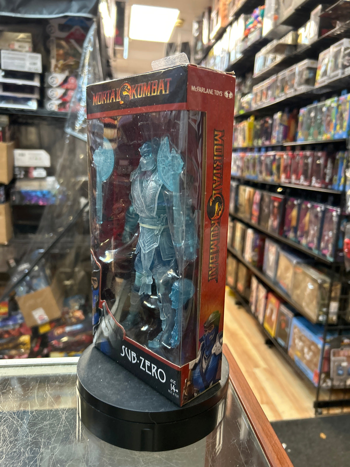 Frozen Sub-Zero (Mortal Kombat, McFarlane) *SEALED* product image 6, provided for visual reference and product detail review