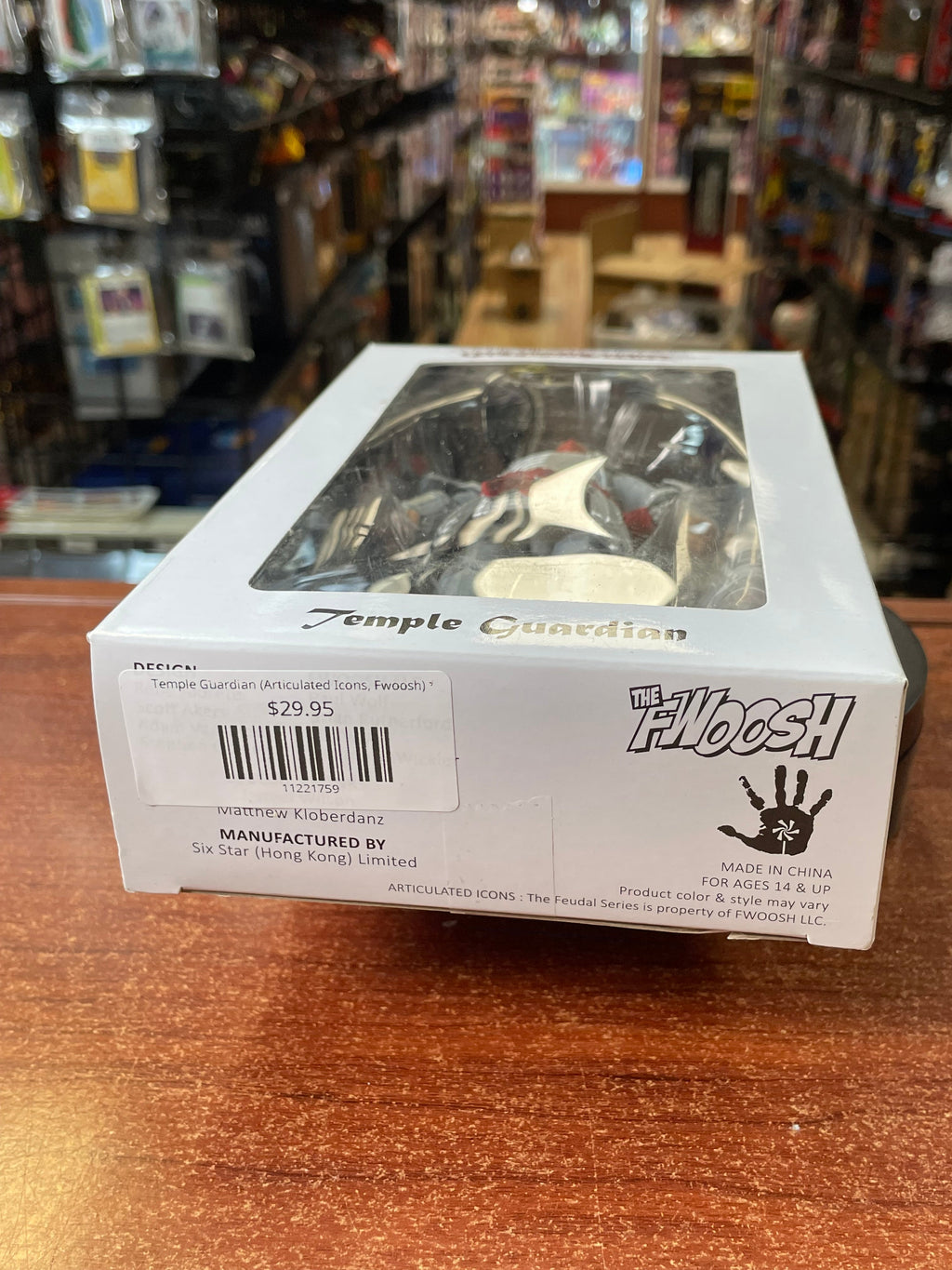 Temple Guardian (Articulated Icons, Fwoosh) **SEALED** product image 3, provided for visual reference and product detail