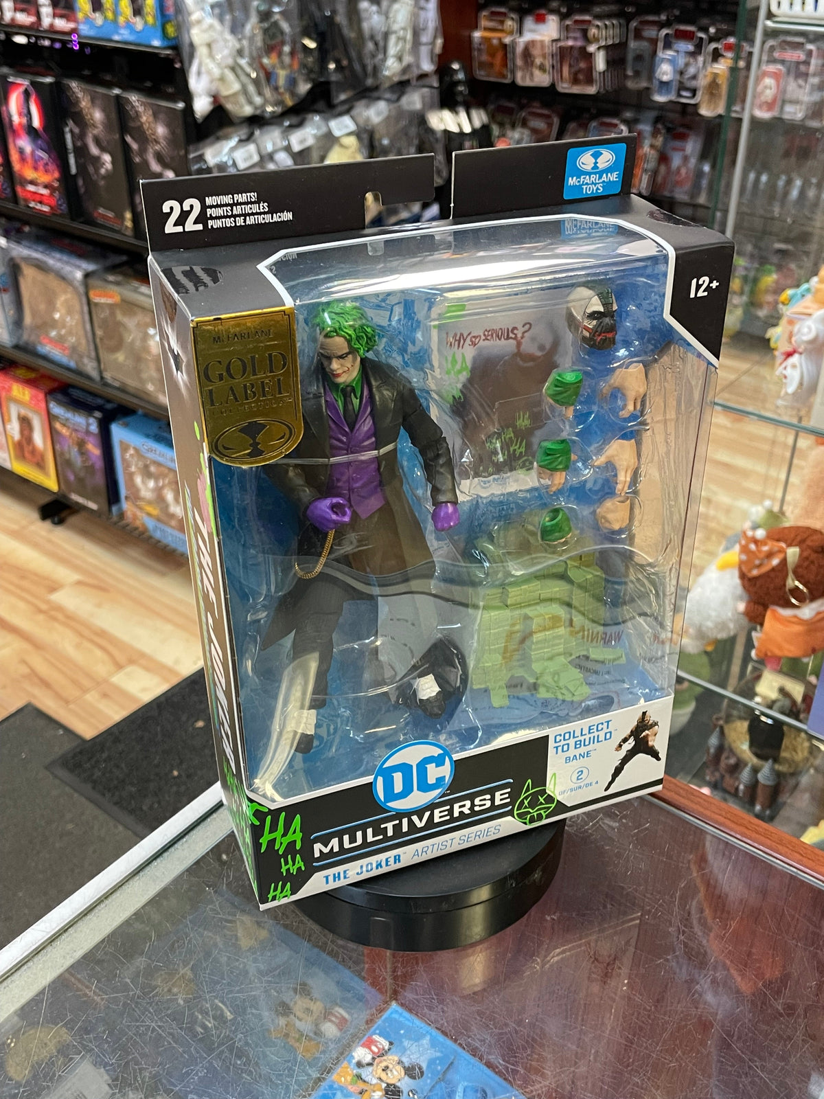 The Joker Artist Series (DC Multiverse McFarlane Toys, Batman TDKR) SEALED product image 2, provided for visual reference