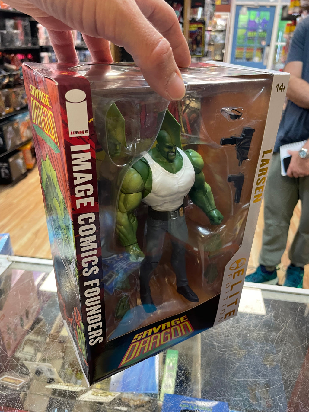 Larsen -Elite Edition- (Savage Dragon, McFarlane) COMPLETE product image 13, provided for visual reference and product