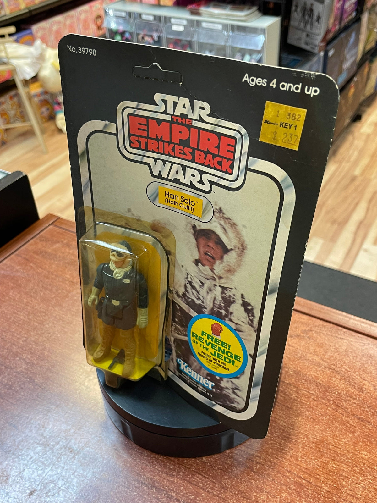 Hoth Han Solo -No Pop (Vintage Star Wars, Kenner) **NEW** product image 2, provided for visual reference and product detail