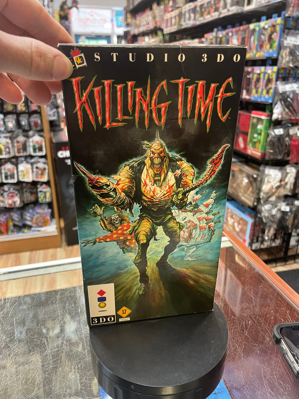 Killing Time (Panasonic 3DO, Vintage Video Games) **COMPLETE** product image 11, provided for visual reference and product