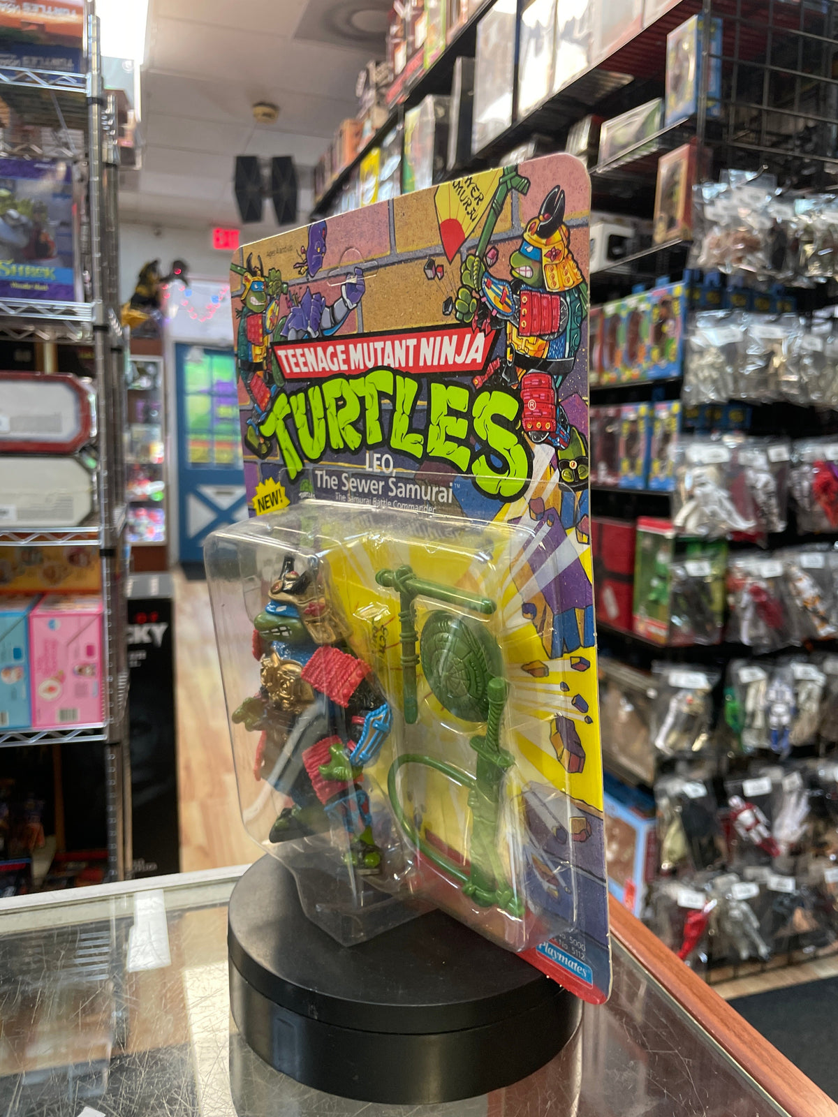 Sewer Samurai Leonardo (Vintage TMNT Ninja Turtles, Playmates) **SEALED** product image 6, provided for visual reference and