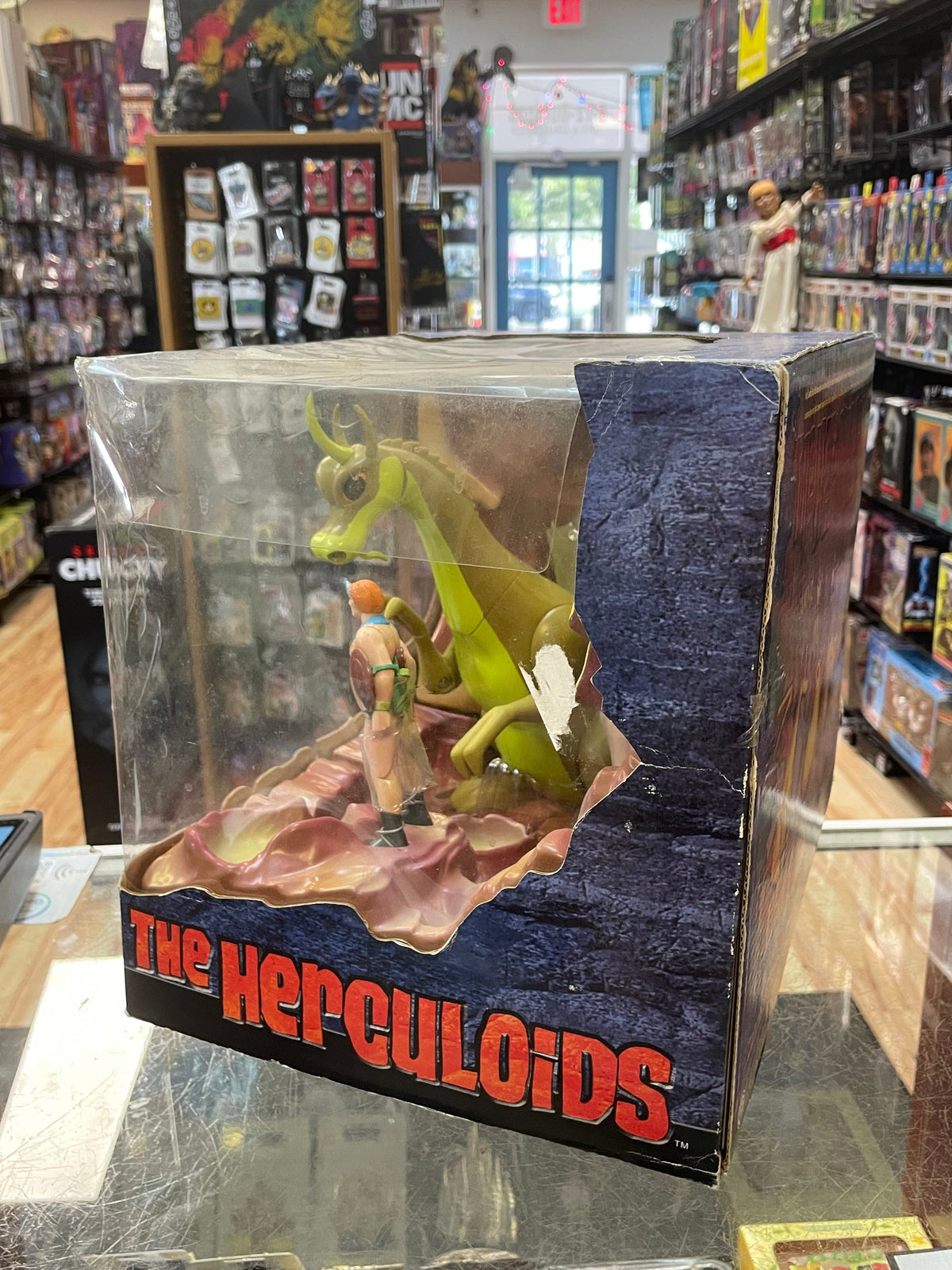 Zoe & Zandor Deluxe (Hanna Barberah Herculoids, Toynami) **Sealed** product image 5, provided for visual reference and