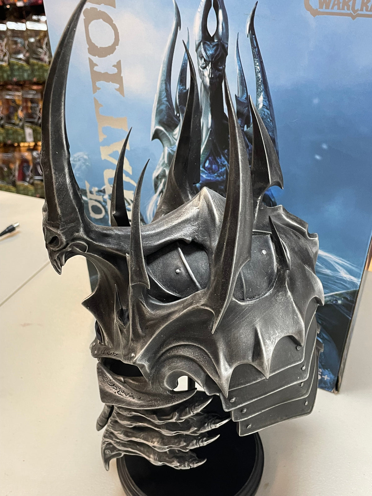 Helm of Domination Lich King Statue (Blizzard, World Of Warcraft) OPEN BOX product image 6, provided for visual reference