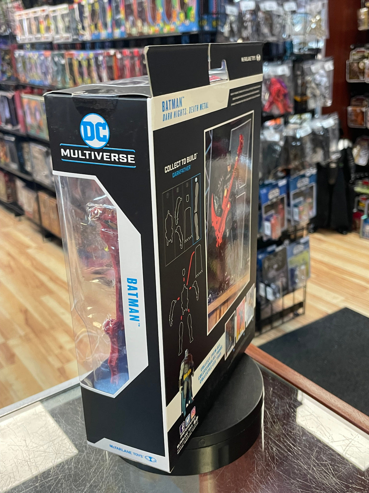 Death Metal Batman BAF Dark Father (McFarlane, DC Multiverse) SEALED product image 2, provided for visual reference and