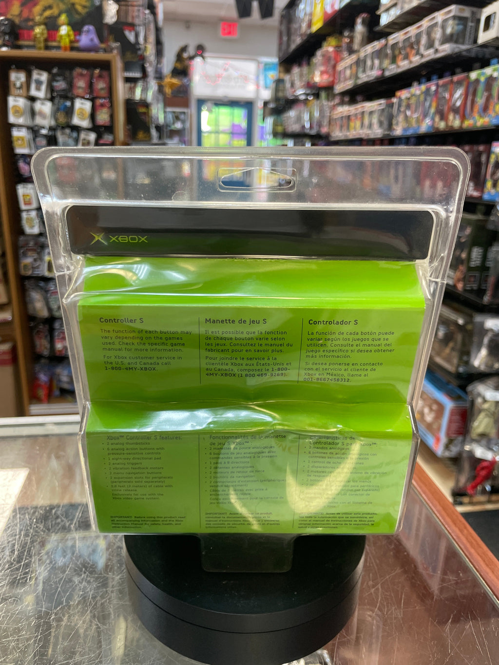 Original Controller S (Microsoft Xbox, Vintage Video Games) **SEALED** product image 2, provided for visual reference and