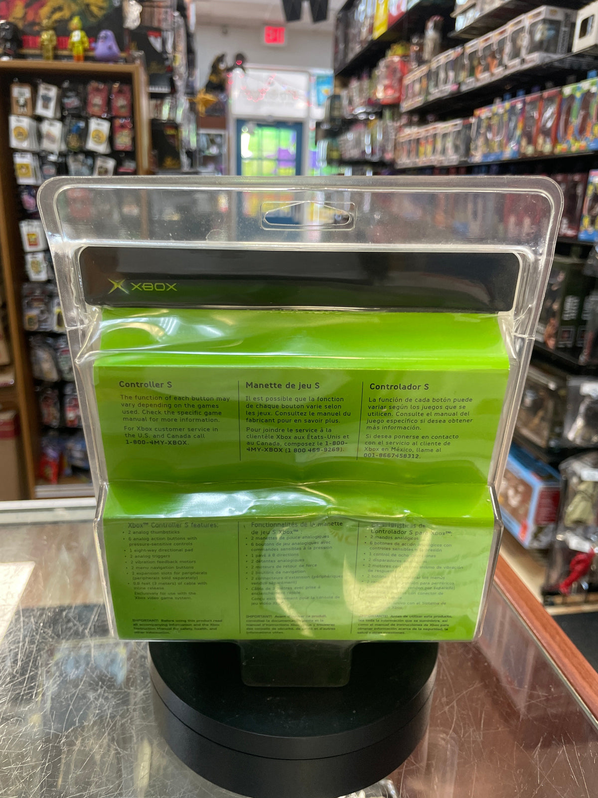 Original Controller S (Microsoft Xbox, Vintage Video Games) **SEALED** product image 2, provided for visual reference and