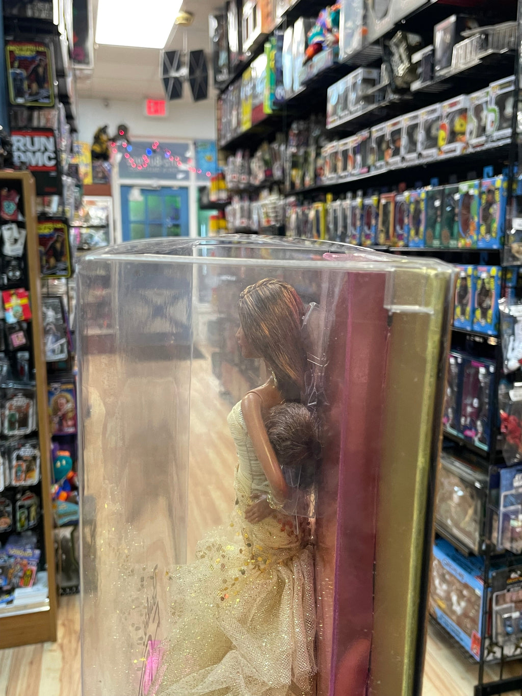 50th Anniversary Doll African American Gold Dress #N5860 (Barbie, Mattel) **SEALED** product image 3, provided for visual