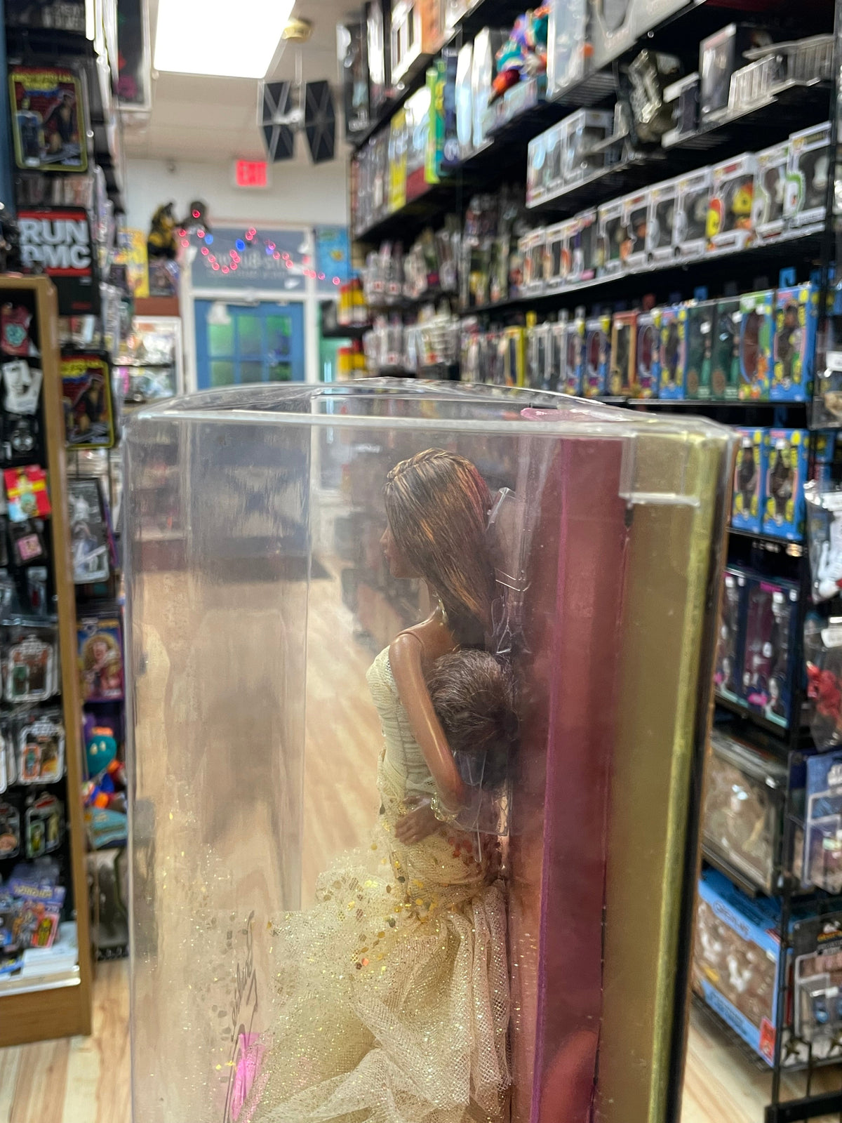 50th Anniversary Doll African American Gold Dress #N5860 (Barbie, Mattel) **SEALED** product image 3, provided for visual