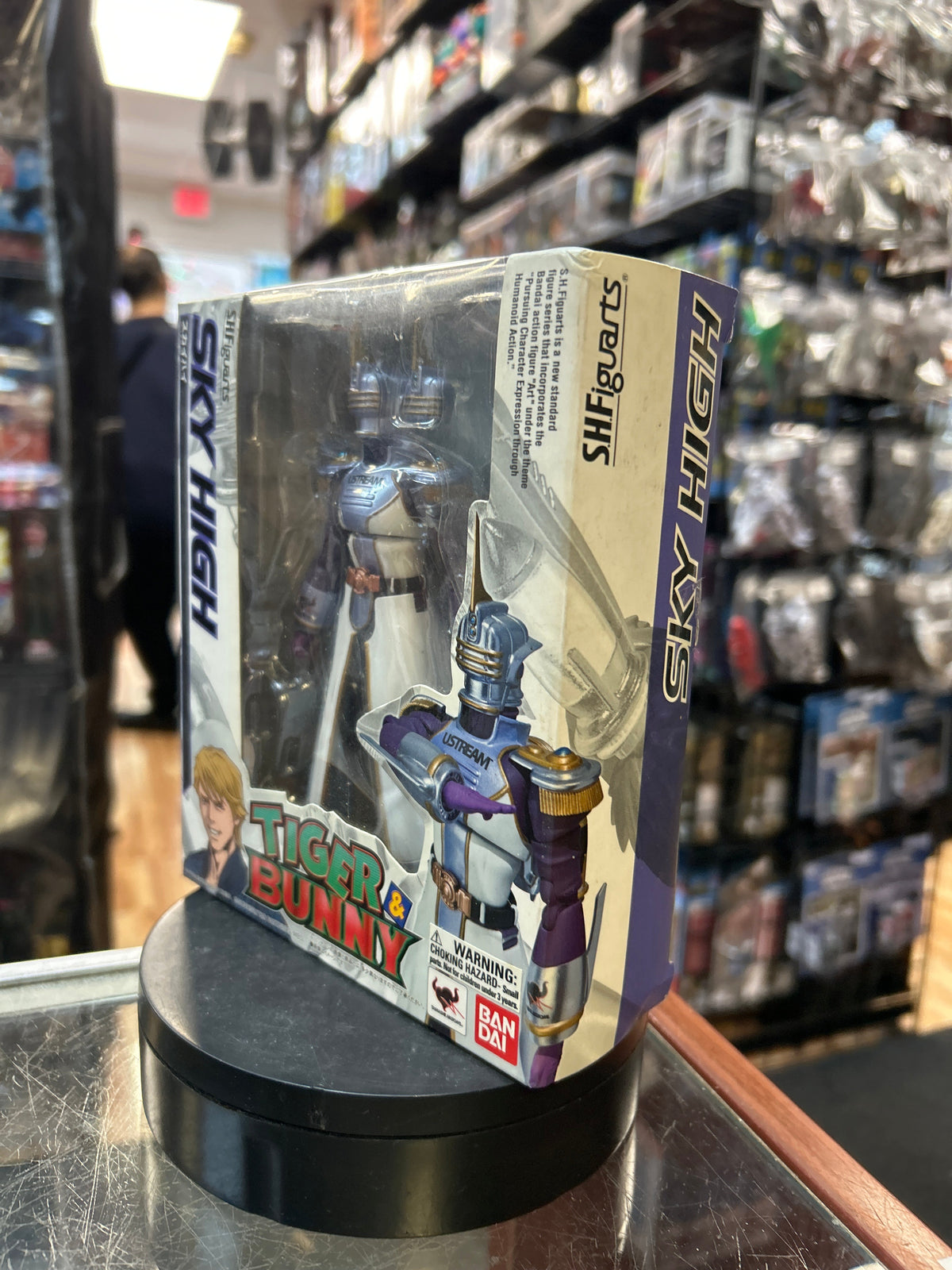 Sky High (Tiger & Bunny, Bandai SH Figuarts) *SEALED* product image 6, provided for visual reference and product detail