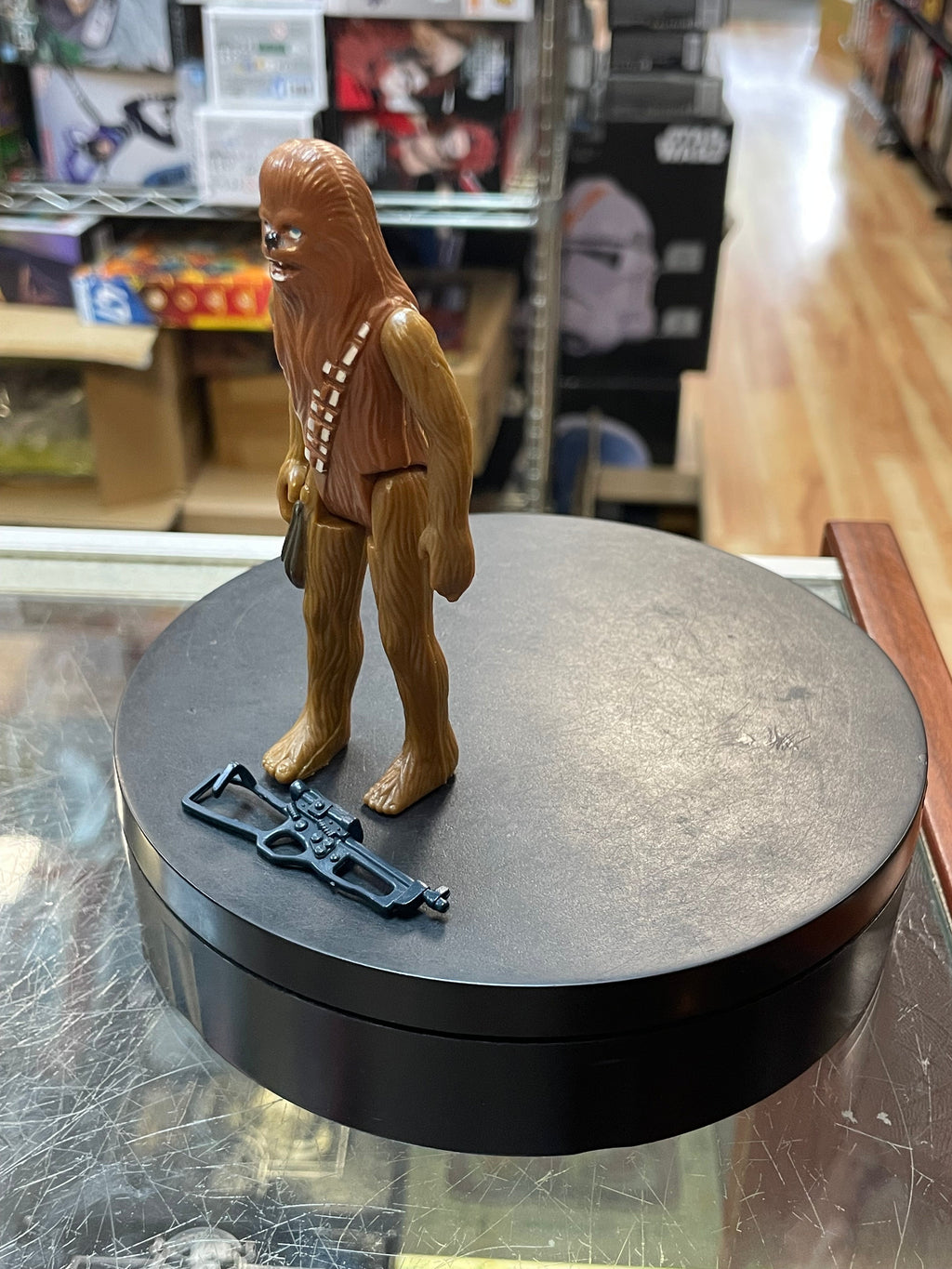Chewbacca 7024 (Star Wars Vintage, Kenner) COMPLETE product image 2, provided for visual reference and product detail review