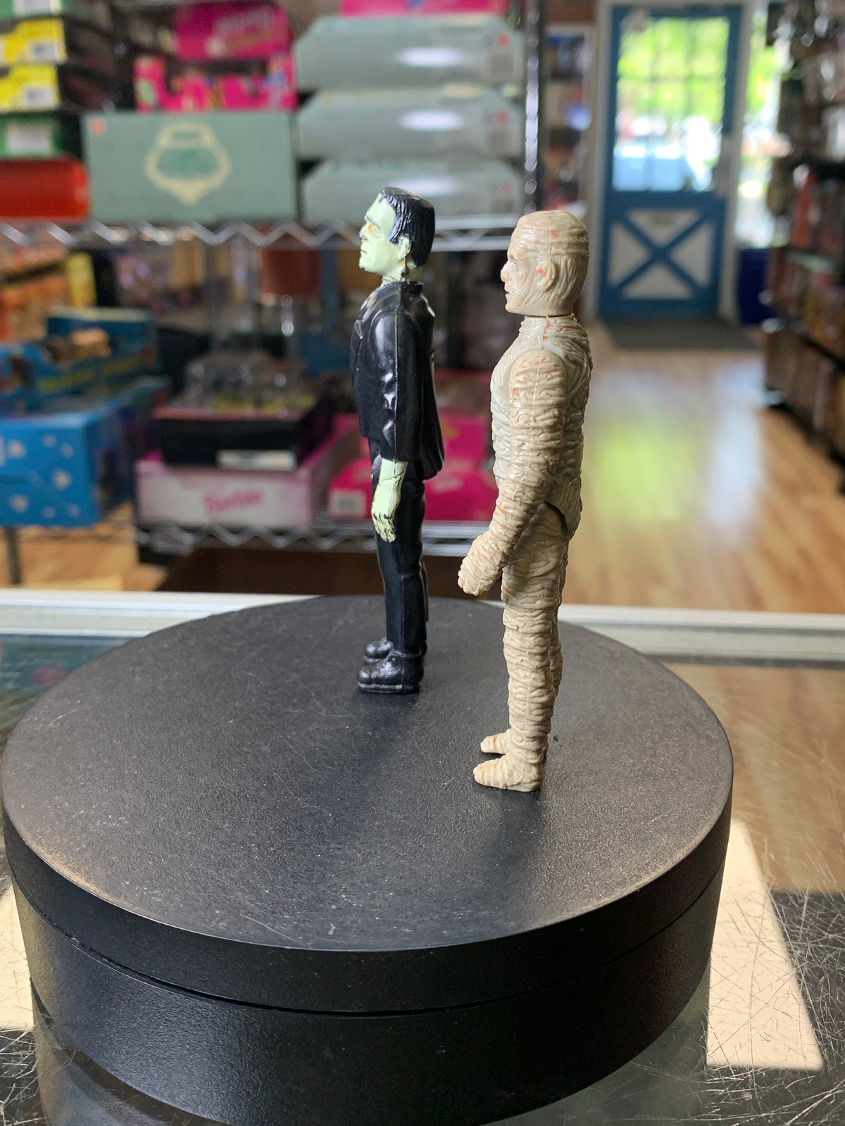 Frankenstein & Mummy (Vintage Universal Monster, Remco)**LOOSE** product image 3, provided for visual reference and product