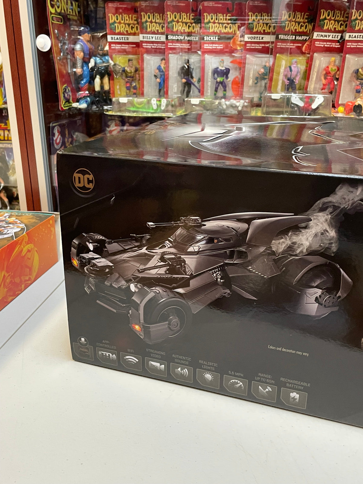DC Ultimate Justice League RC Batmobile 1/10 Scale (Batman, Mattel) SEALED product image 5, provided for visual reference
