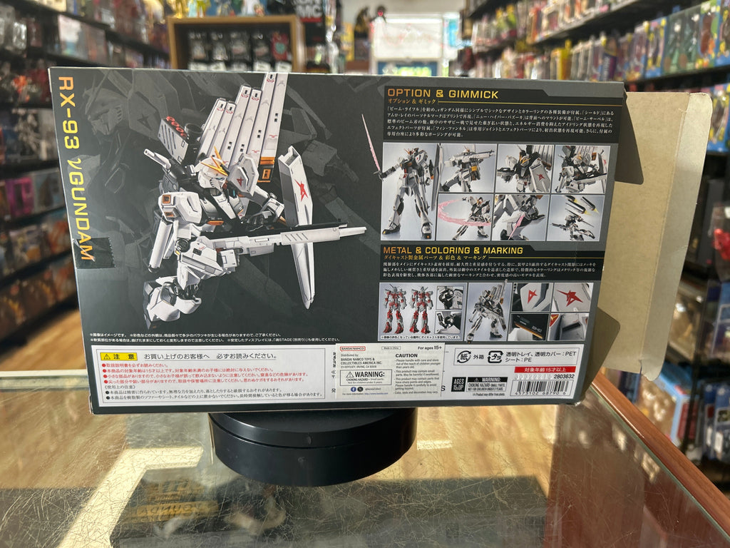 RX-93 Gundam Side MS Metal (Bandai Robot Spirits, Gundam) **COMPLETE** product image 6, provided for visual reference and