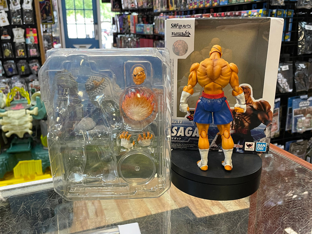 Sagat No.12 (Street Fighter, Bandai SH Figuarts) COMPLETE product image 5, provided for visual reference and product detail