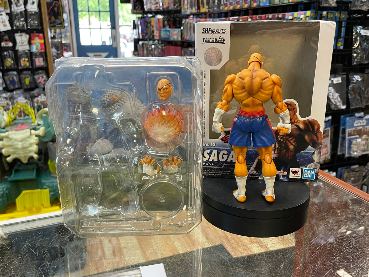Sagat No.12 (Street Fighter, Bandai SH Figuarts) COMPLETE product image 5, provided for visual reference and product detail
