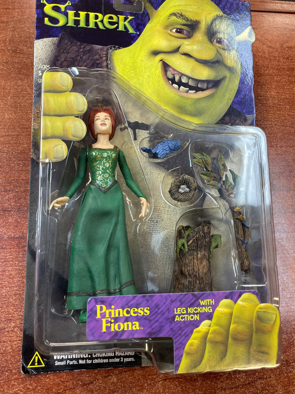 Leg Kicking Fiona 9491 (Vintage Shrek, McFarlane Toys) **SEALED** product image 6, provided for visual reference and product
