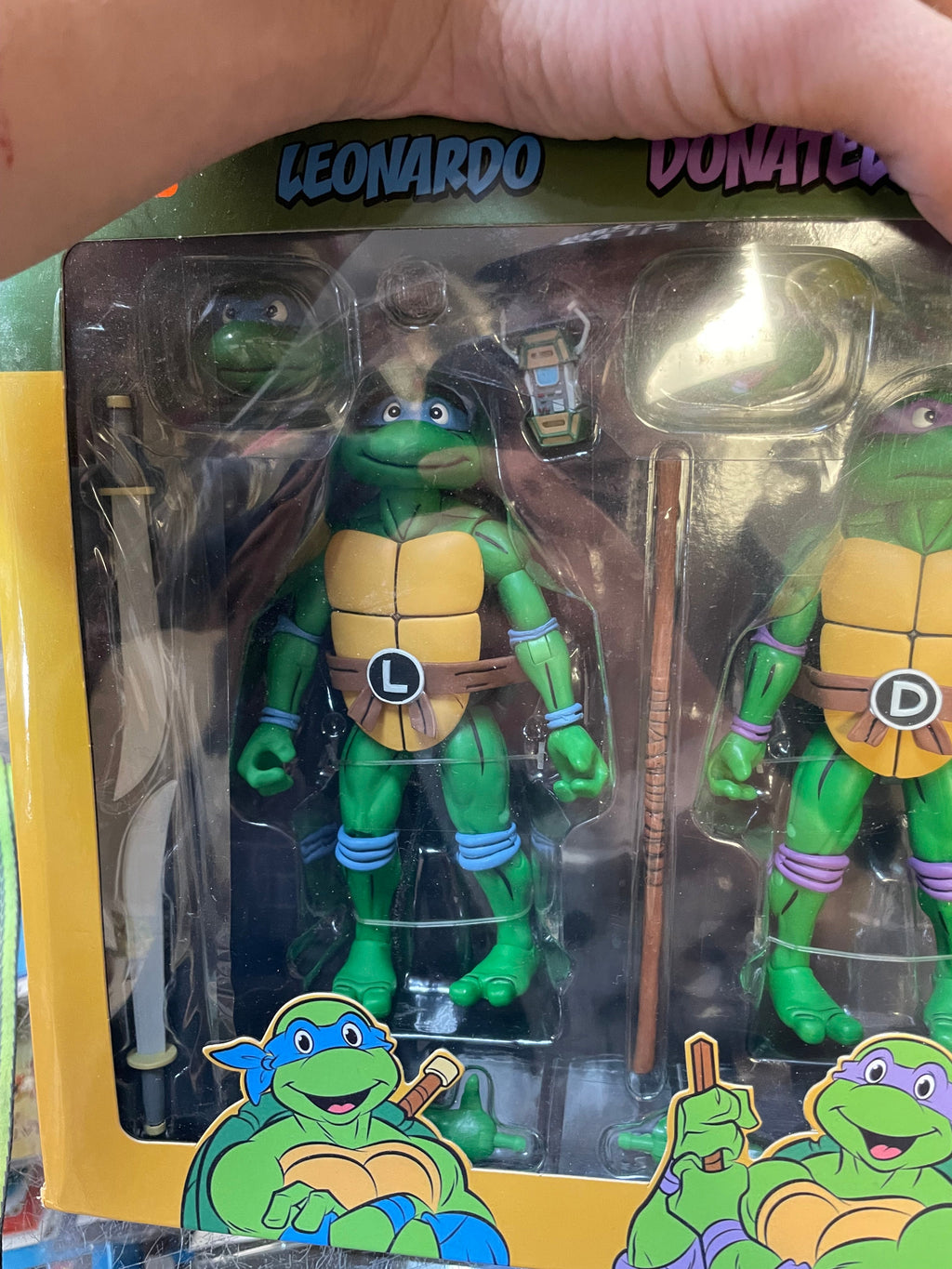 Animated Series 4 Pack (NECA, TMNT Ninja Turtles) *SEALED* product image 12, provided for visual reference and product