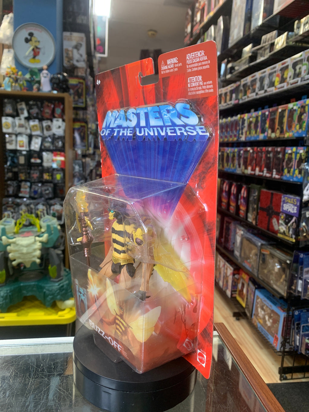 Buzz-Off (Masters Of The Universe 200X, Mattel) **SEALED** product image 6, provided for visual reference and product detail