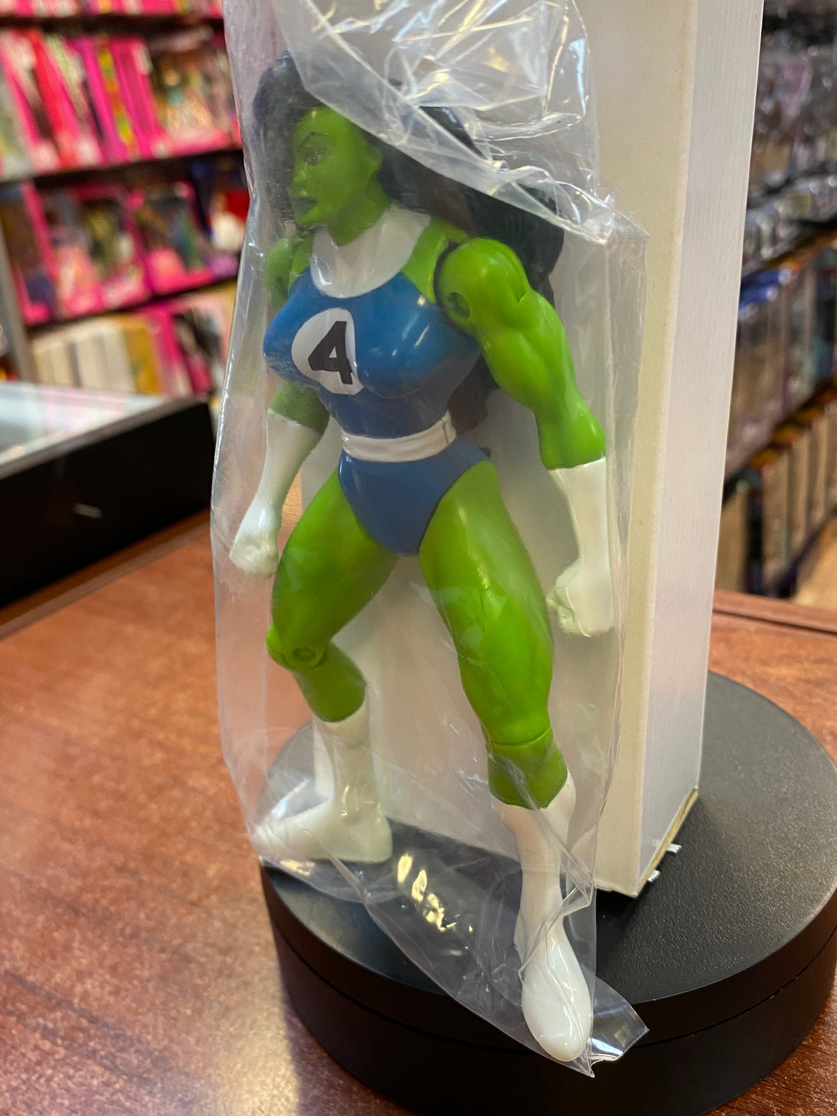 She Hulk Mail Away (Vintage Marvel Fantastic Four, Toybiz) SEALED product image 3, provided for visual reference and product