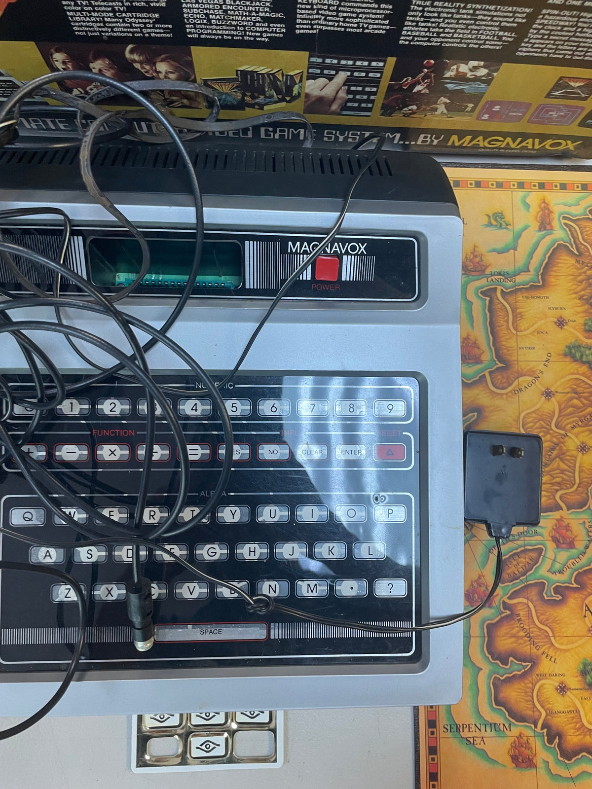 Odyssey 2 with Box & Games (Magnavox, Vintage Video Games) product image 6, provided for visual reference and product detail